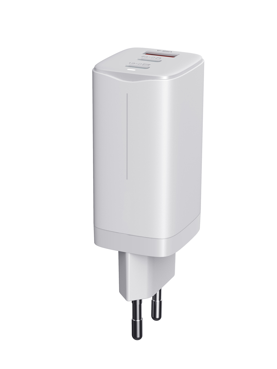 Сетевое зарядное устройство Wiwu GaN charger EU Standard GTC-6521 White