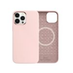 Wiwu Magnetic Silicone Phone Case for IP13/6.1" Chalk Pink