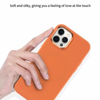Wiwu Magnetic Silicone Phone Case for IP13/6.1" Marigold