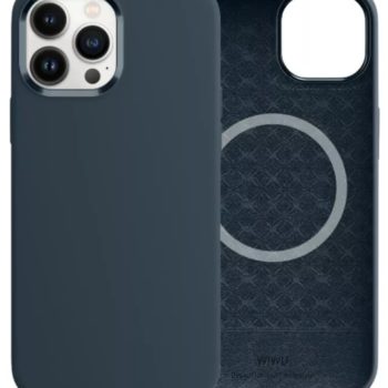 Wiwu Magnetic Silicone Phone Case for IP13/6.1" Abyss Blue