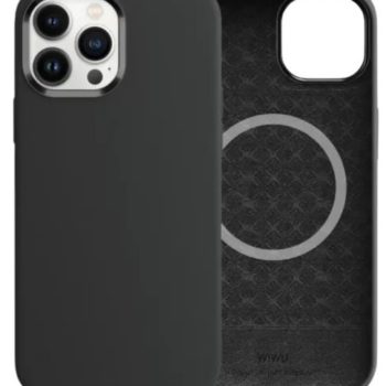 Wiwu Magnetic Silicone Phone Case for IP13/6.1" Midnight black