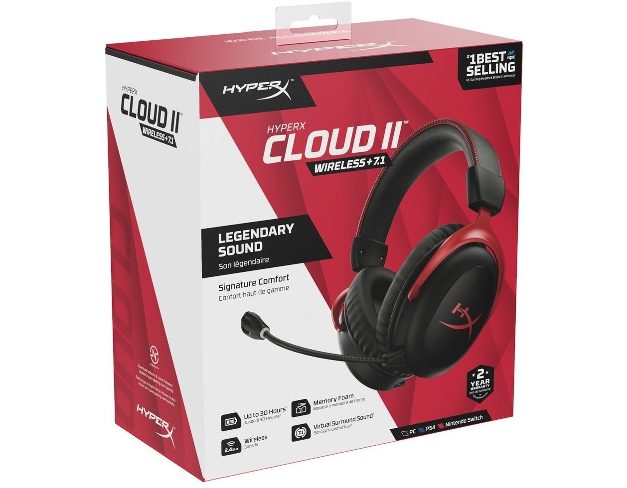 Наушники HyperX Cloud II Wireless