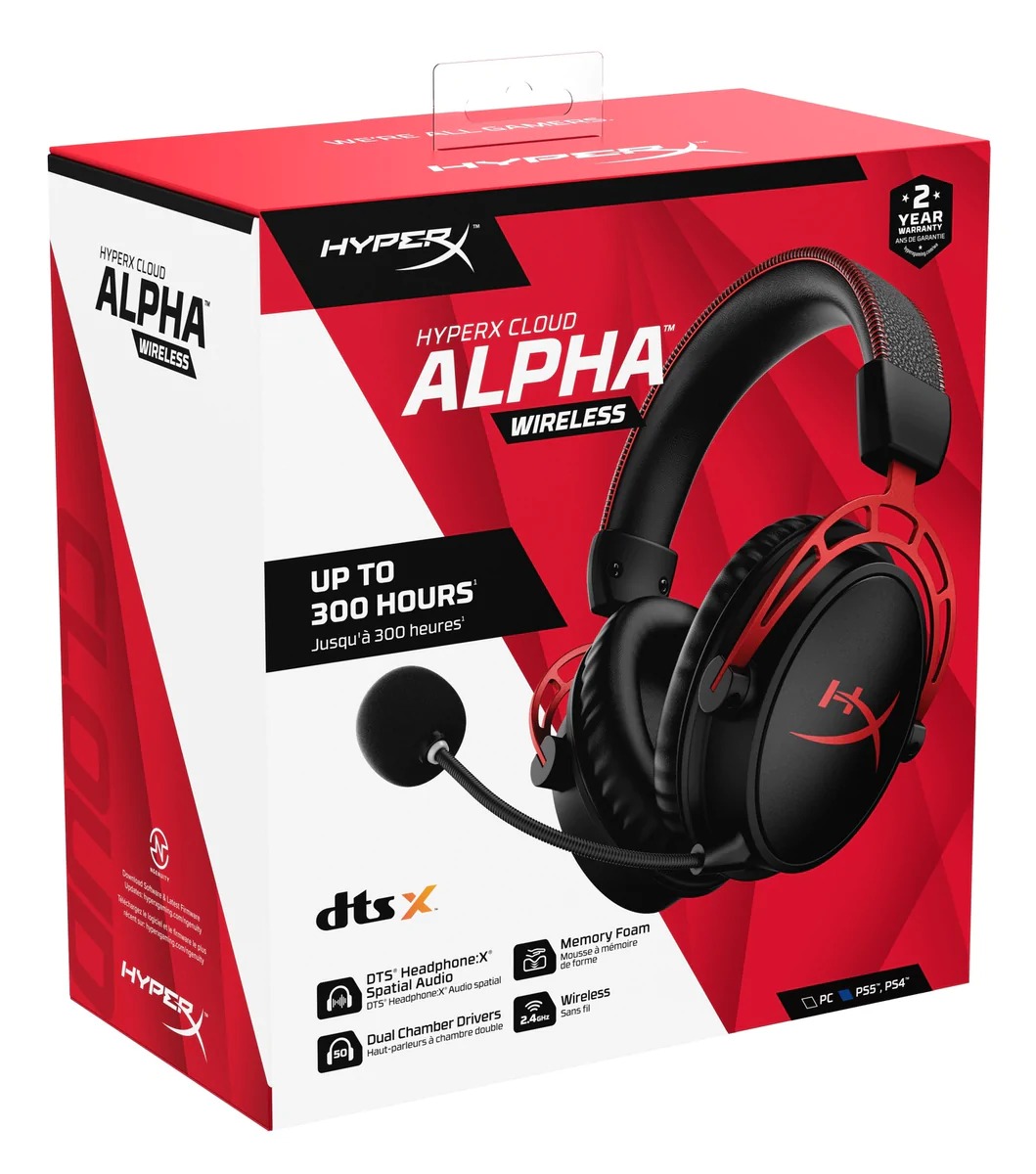 Наушники HyperX Cloud Alpha Wireless