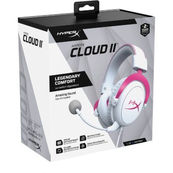 Наушники HyperX Cloud II Red White-Pink