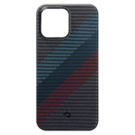 Pitaka Fusion Weaving MagEZ Case 3 for iPhone 14 Pro 6.1" Black/Blue