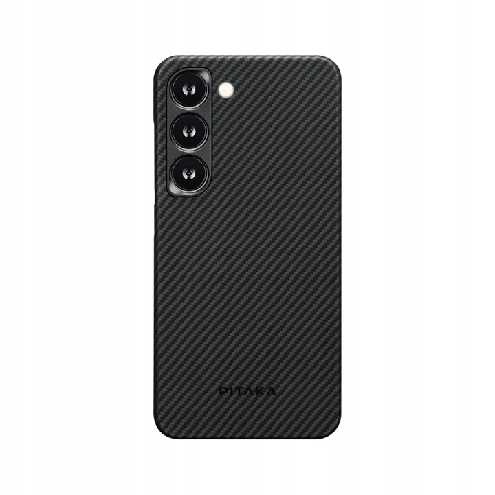 Pitaka MagEZ Case for Samsung Galaxy S23 Plus Black/Grey Twill