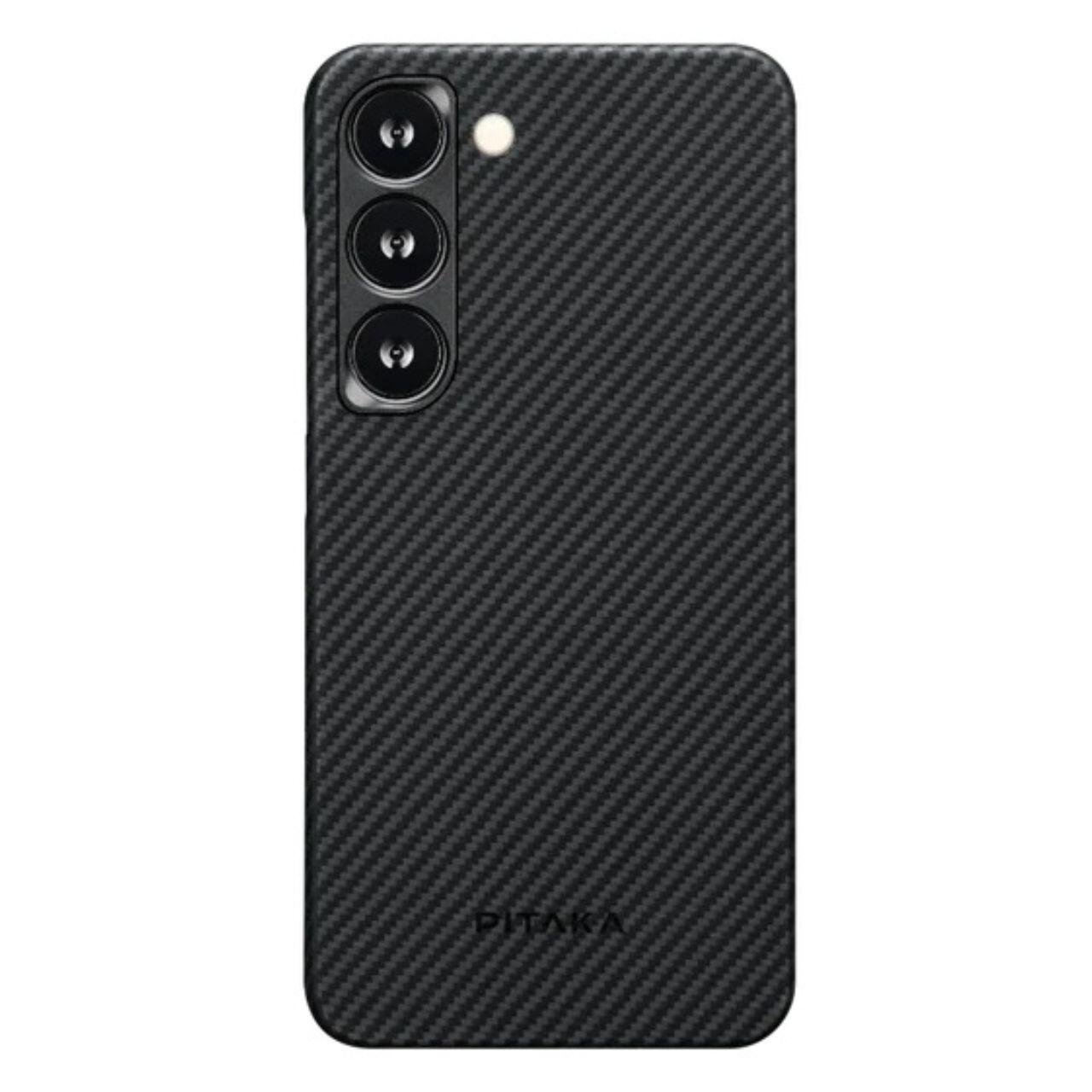 Pitaka MagEZ Case for Samsung Galaxy S23 Black/Grey Twill
