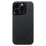 Pitaka MagEZ Case 4 iPhone 15 Pro 6.1 Black-Grey kevlar