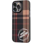 Mikwer Fang Luen для iPhone 15 Plaid rice