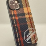 Mikwer Fang Luen для iPhone 15 Plaid rice