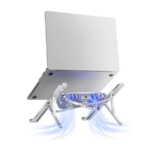 Wiwu S400 Pro 2 in 1 Laptop Stand with Fan Silver