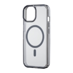 Wiwu Crystal Magnetic phone case for iPhone 15 MCC-101 Transparent Black